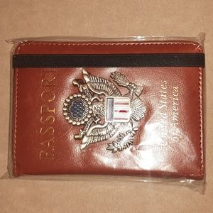 Passport Case with Credit Card Holder